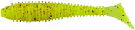 Keitech Swing Impact FAT, 4.3", 10.9cm, 10.3g, Chartreuse Red Flake, 6pcs - Rubber Bait