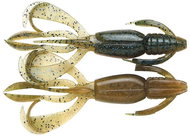 Keitech Crazy Flapper 4,4" 11,2cm 12g Green Weenie Blue 6pcs - Rubber Bait