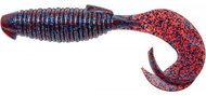 Keitech Flapper Grub 4" 10,2cm 6,5g Grape 7pcs - Rubber Bait