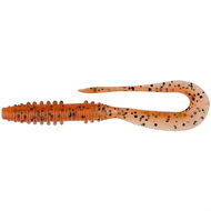 Keitech Mad Wag Mini 2,5" 6,3cm 0,6g Orange Pepper 12pcs - Rubber Bait