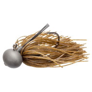 Keitech Jig Tungsten Model 2 Football 2.0 9g Dark Green Pumpkin - Rubber Bait