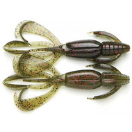 Keitech Crazy Flapper 2,8" 7,1cm 3,4g Watermelon PP/Red 8pcs - Rubber Bait