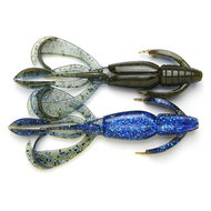 Keitech Crazy Flapper 3,6" 9,1cm 6,6g Okeechobee Craw 7pcs - Rubber Bait