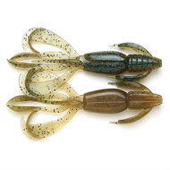 Keitech Crazy Flapper 3,6" 9,1cm 6,6g Green Weenie Blue 7pcs - Rubber Bait