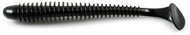 Keitech Swing Impact 2,5" 6,3cm 1,3g Black 10pcs - Rubber Bait