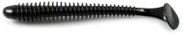 Keitech Swing Impact 4" 10,2cm 4,6g Black 8pcs - Rubber Bait