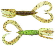 Keitech Little Spider 2" 5,1cm 1,1g Green Pumpkin PP/Chartreuse 8pcs - Rubber Bait