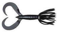Keitech Little Spider 3" 7,6cm 1,7g Black 8pcs - Rubber Bait