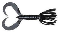 Keitech Little Spider 3,5" 8,9cm 2,7g Black 5pcs - Rubber Bait