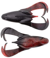 Keitech Noisy Flapper 3,5" 8,9cm 16,3g Black Red Berry 5pcs - Rubber Bait