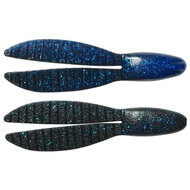 Keitech Flex Chunk 3" 7,6cm 6,5g Black Blue 6pcs - Rubber Bait