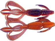 Keitech Crazy Flapper 2,8" 7,1cm 3,4g Violet Fire 8pcs - Rubber Bait