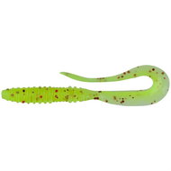 Keitech Mad Wag Mini 2,5" 6,3cm 0,6g Chartreuse Red Flake 12pcs - Rubber Bait