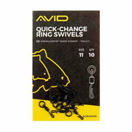 AVID Quick Change Ring Swivel, veľkosť 11, 10 ks - Obratlík