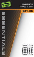 FOX Edges Rig Rings 2,5 mm Small, 25 pcs - O-Ring