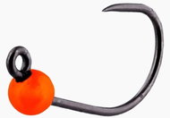 Westin Softlure Single Hook w. Tungsten, size 8, 0,7g UV Orange, 5 pcs - Fish Hook