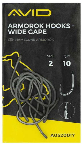 AVID Hook Armorok Wide Gape Barbless, size 6, 10 pcs - Fish Hook - Main image