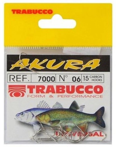 Trabucco Hook Akura 7000, size 4 , 15 pcs - Fish Hook - Main image