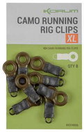 Korum Camo Running Rig Clips Small 8 pcs - Coupler