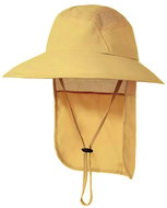 PRONETT XJ5375 Rybářský klobouk s chráničem na krk, béžový - Klobouk