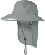 PRONETT XJ5375 Rybářský klobouk s chráničem na krk, světle šedý - Klobouk