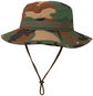 Trizand 23833 Turistický klobouk 60 cm, maskáč  - Klobouk