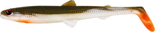Westin BullTeez Shadtail 12,5 cm, 16 g, Bass Orange 2 pcs - Rubber Bait - Main image