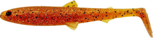 Westin BullTeez Shadtail 12,5 cm, 16 g, Motoroil Pepper 2 pcs - Rubber Bait - Main image
