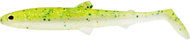 Westin BullTeez Shadtail 9,5 cm, 7 g, Sparkling Chartreuse 2 pcs - Rubber Bait