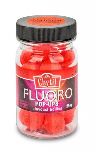 Chytil Fluoro Pop Up 35 g 15 mm Chimera Red/Slime/Pepper - Pop-up Boilies - Main image