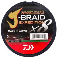 Daiwa Šňůra J-Braid Expedition X8E Dark Green 150 m 0,20 mm 16 kg - Rybářská šňůra