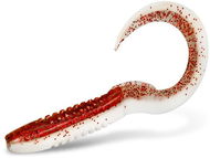 Delphin TwistaX Eeltail UVs 15 cm DeadSnow 5 ks - Gumová nástraha