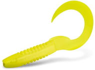 Gumová nástraha Delphin TwistaX Eeltail UVs 6 cm Yella 5 ks - Gumová nástraha