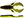 Black/Chartreuse, 6 pcs