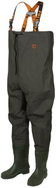 FOX Lightweight Green Waders 41 - Waders