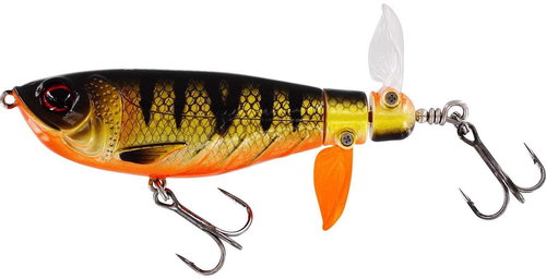Westin Spot-On Twin Turbo, 9 cm, 19 g, Floating, Bling Perch - Wobbler - Main image