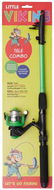 Kinetic Prut s navijákem Little Viking Tele Combo 5'6", 1,65 m, L 4-21 g, Green - Rybářská sada
