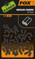 Fox Edges Medium Crimps 0,7 mm, 60 pcs - Crimp Connector