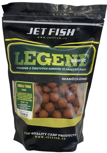 Jet Fish Boilie Legend Chilli Tuna/Chilli 250 g, 24 mm - Boilies - Main image