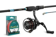 Delphin Přívlačový set ZanderSpin 2,1 m + 3T + 0,16 mm - Fishing Kit 