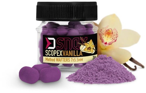 Delphin D Snax WAFT Scopex-Vanilla 20 g 10×7 mm - Wafters - Main image