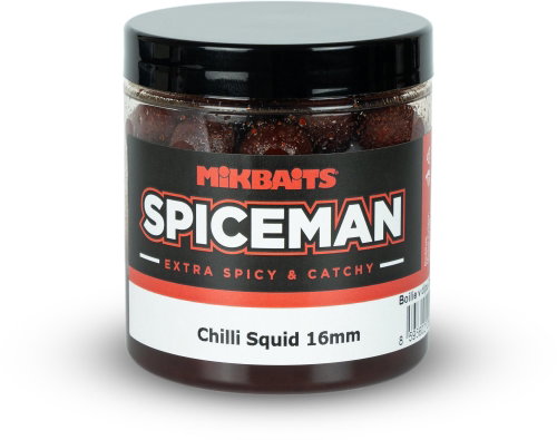 Mikbaits Boilies in dip Spiceman Chilli Squid 250 ml 16 mm - Boilies - Main image