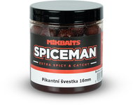 Mikbaits Boilies in dip Spiceman Spicy Plum 250 ml 16 mm - Boilies