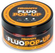 Mikbaits Mini Plovoucí fluo boilies Broskev Pepř 100 ml 10 mm - Pop-up boilies