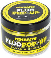 Mikbaits Floating Fluo boilie Banana Pear 150 ml 18 mm - Pop-up Boilies