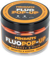 Mikbaits Floating Fluo boilie Peach Pepper 150 ml 18 mm - Pop-up Boilies