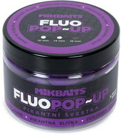 Mikbaits Floating fluo boilie Spicy plum 150 ml 18 mm - Pop-up Boilies