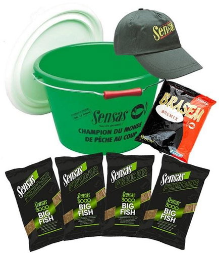 Sensas Action Bucket 3000 Feeder Big Fish - Lure Mixture - Main image