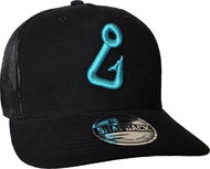 Greyfish with 3D logo, turquoise - Baseball Cap