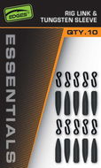 FOX Převlek Edges Essentials Rig Link and Tungsten Sleeve 10 ks - Převlek